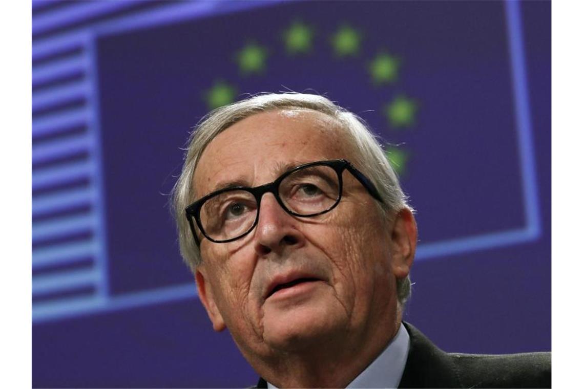 Jean-Claude Juncker, Ex-Präsident der Europäischen Kommission, spricht sich für gemeinsame europäische Anleihen aus. Foto: Francisco Seco/AP/dpa