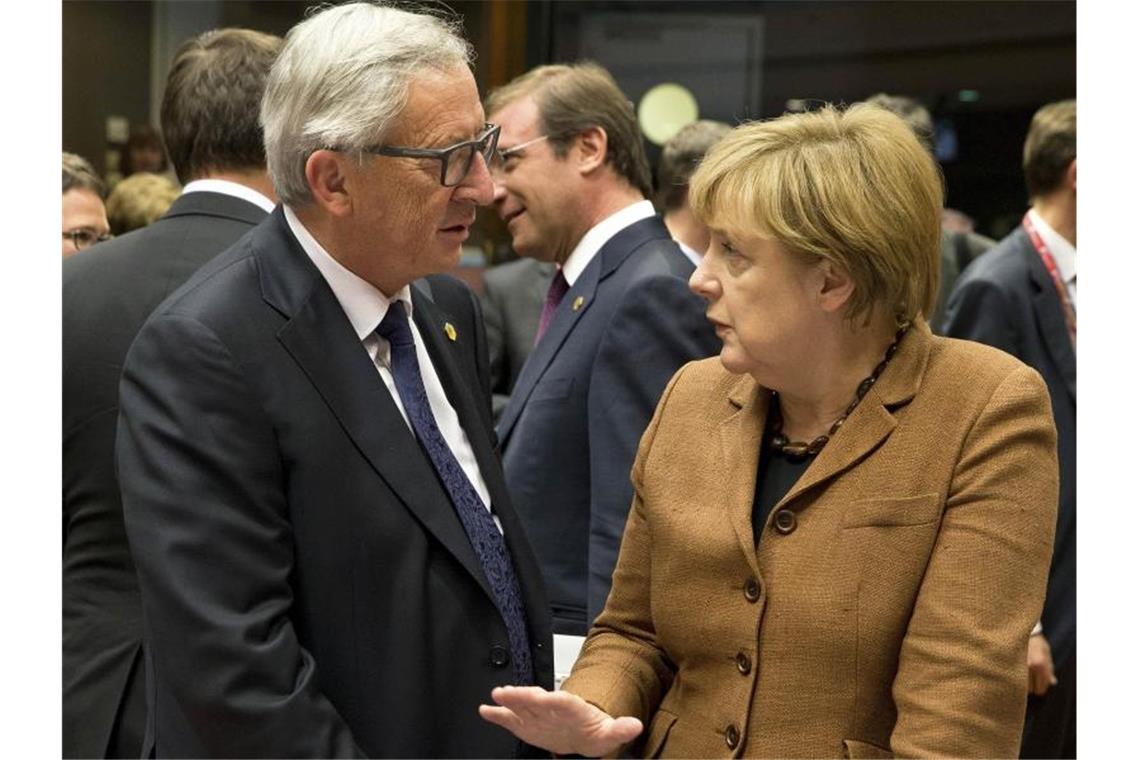 Juncker über Merkel: „Sie wird mir fehlen“