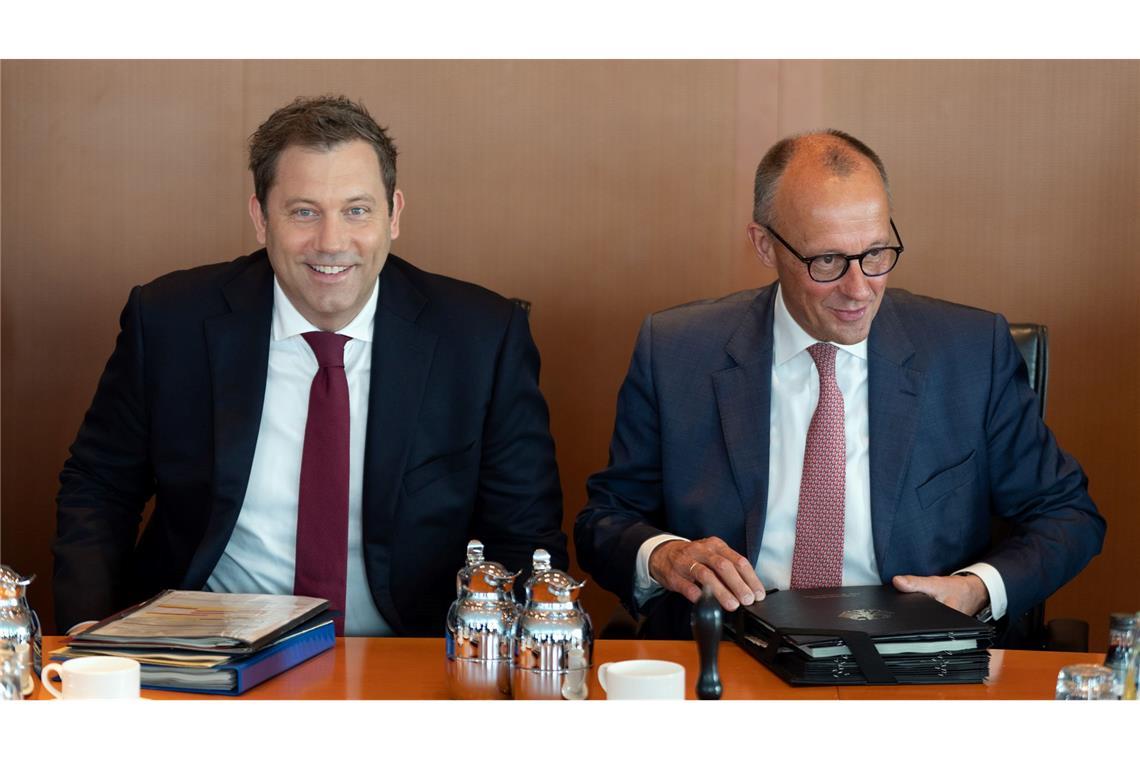 Klingbeils doppelte Haushalts-Botschaft "Jede und jeder in der Regierung wird sparen müssen", sagt Finanzminister Klingbeil.