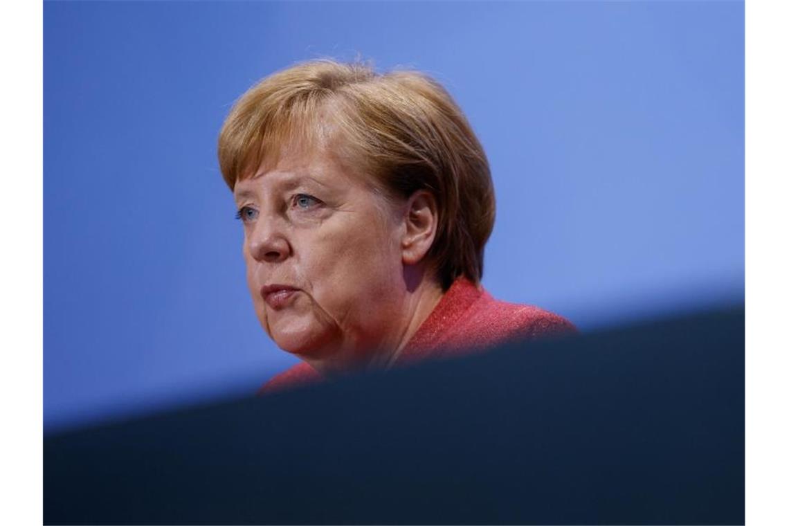 „Jeder Kontakt, der nicht stattfindet, ist gut für die Bekämpfung der Pandemie“, betonte Bundeskanzlerin Angela Merkel. Foto: Odd Andersen/AFP/POOL/dpa