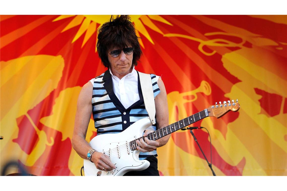 Gitarren von Jeff Beck für Millionen versteigert Jeff Beck gilt als einer der großartigsten Gitarristen der Musikgeschichte