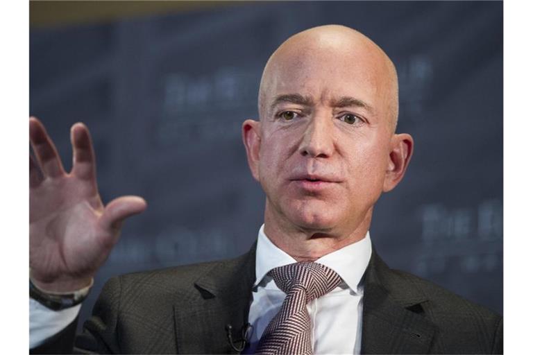 Jeff Bezos, Gründer und CEO von Amazon. Foto: Cliff Owen/AP