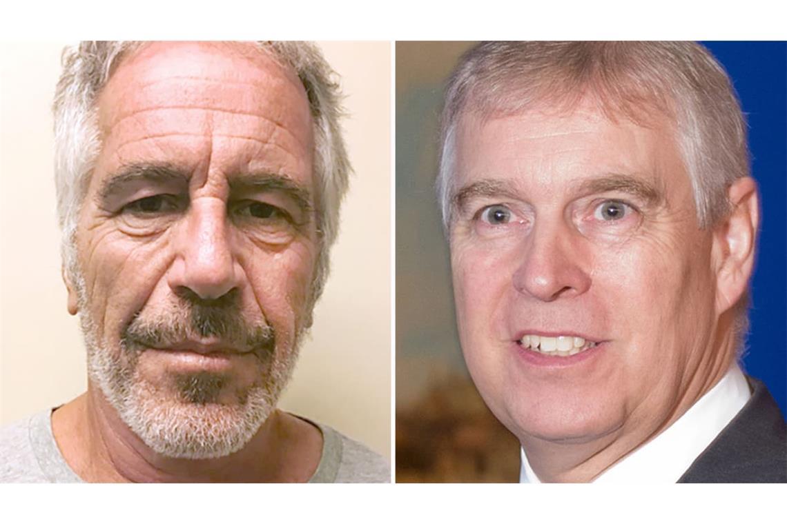 Jeffrey Epstein, Unternehmer und Millionär aus den USA (links) und Prinz Andrew, Herzog von York. (Archivbilder)
