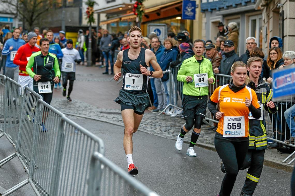 Titelverteidiger ist beim Backnanger Silvesterlauf dabei