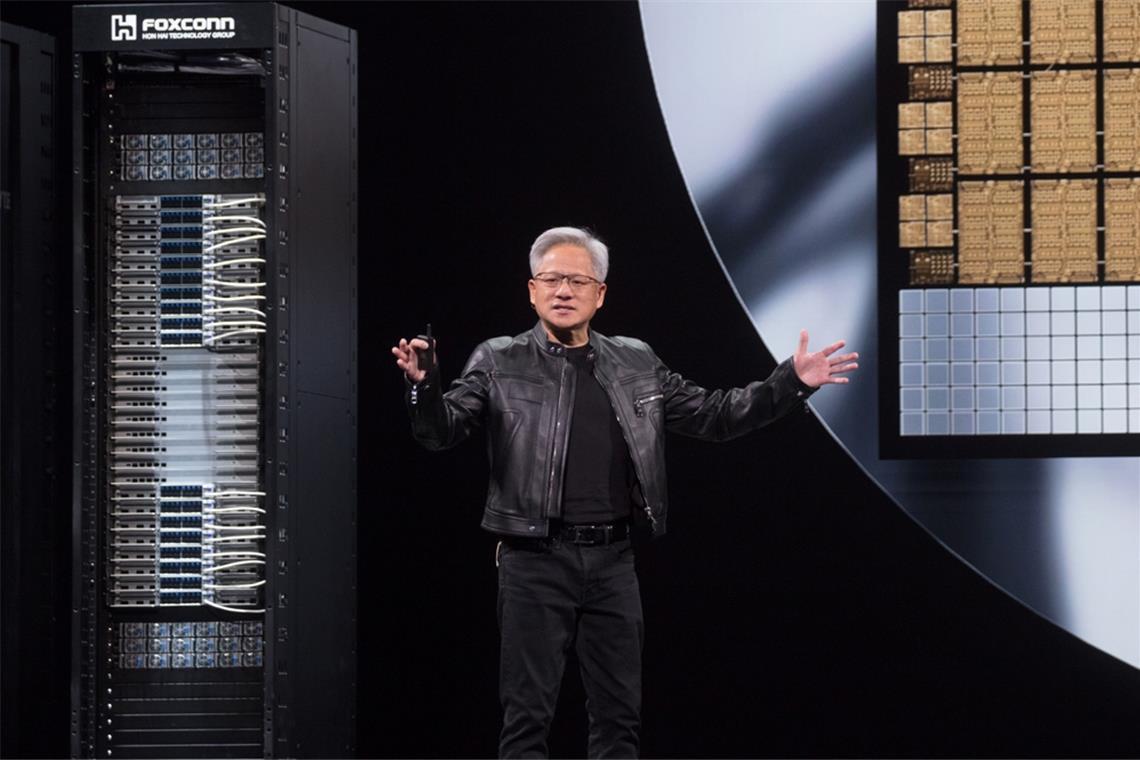 Jensen Huang: Nvidia-CEO Huang katapultiert sich dank des KI-Hypes erstmals auf Platz 6.