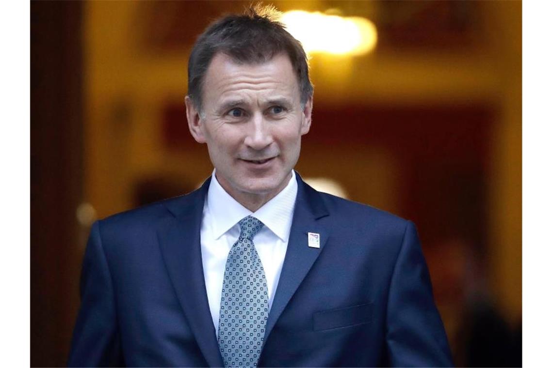 Zehn Tory-Politiker für Nachfolge von Theresa May nominiert Jeremy Hunt gilt als ernstzunehmender Konkurrent von Boris Johnson. Foto: Matt Dunham/AP