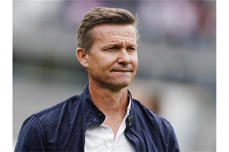 Jesse Marsch wechselte in diesem sommer von RB Salzburg zu RB Leipzig. Foto: Uwe Anspach/dpa