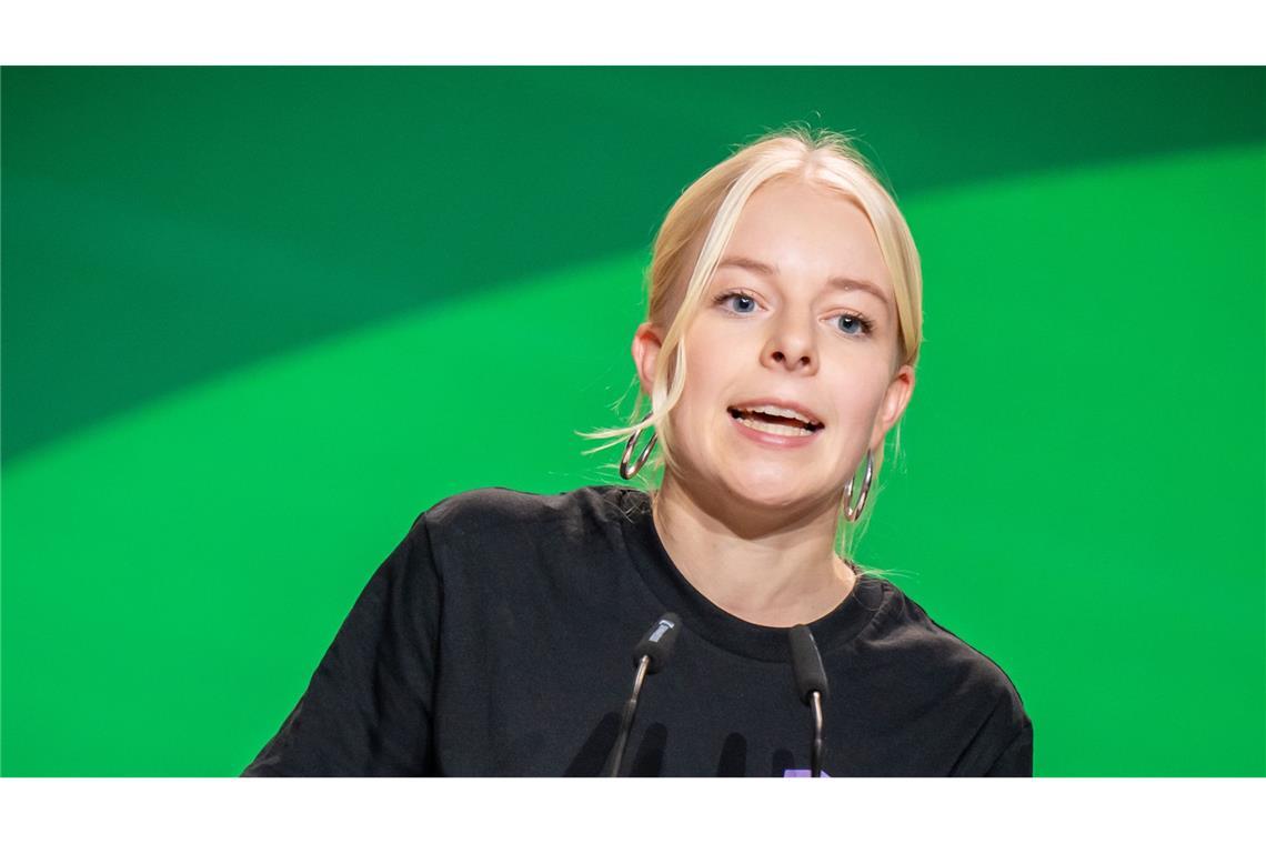„Hundesohn“ – Grüne-Jugend-Chefin beleidigt Markus Söder Jette Nietzard hat Markus Söder beleidigt (Archivbild).