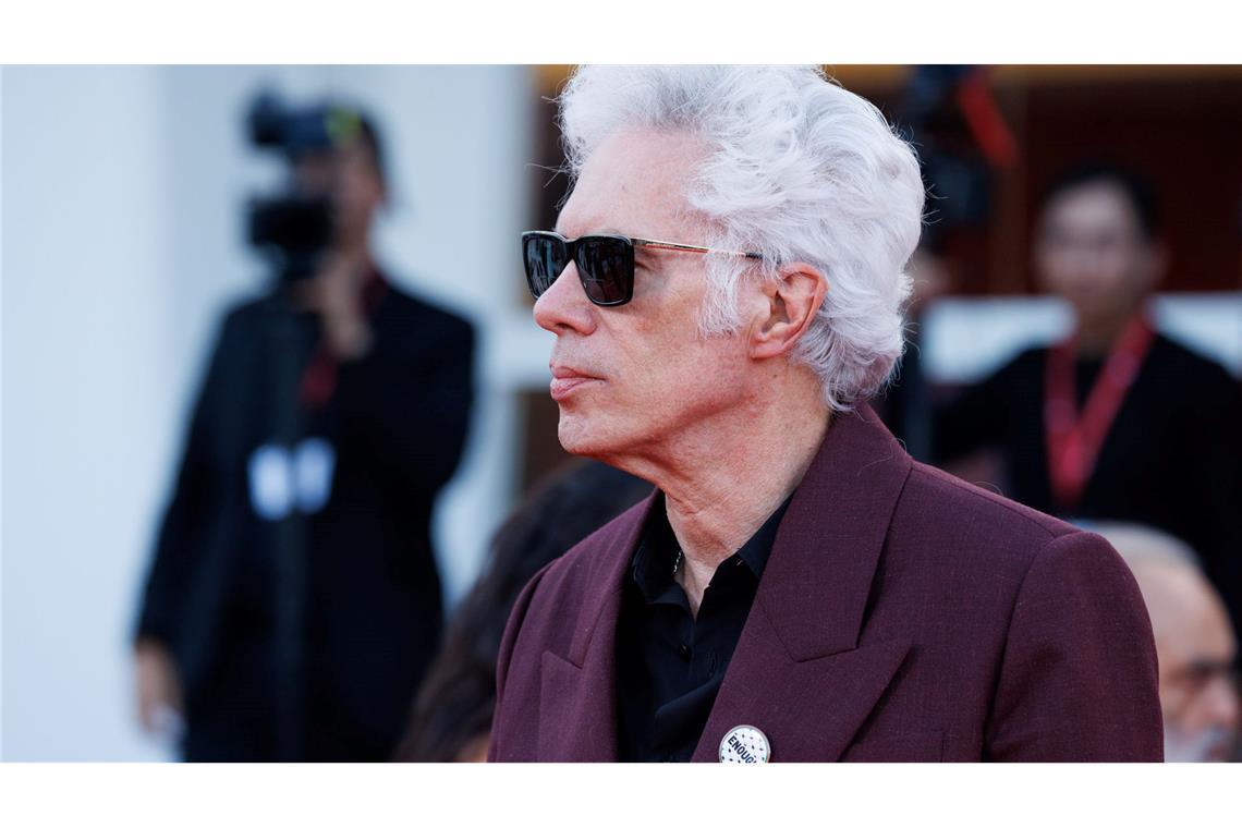Goldener Löwe in Venedig für Jim Jarmusch Jim Jarmusch bei der Ankunft zur Preisverleihung.