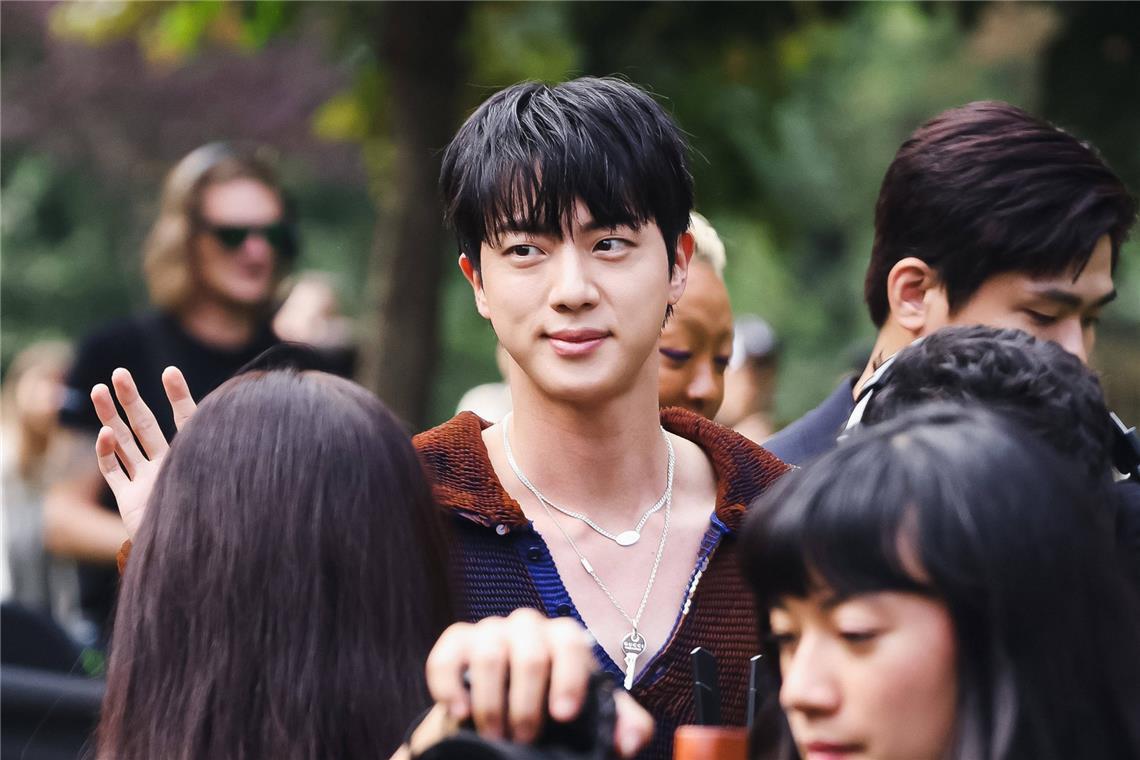 Jin von BTS ist einer der größten Popstarts Südkoreas - und weltweit.
