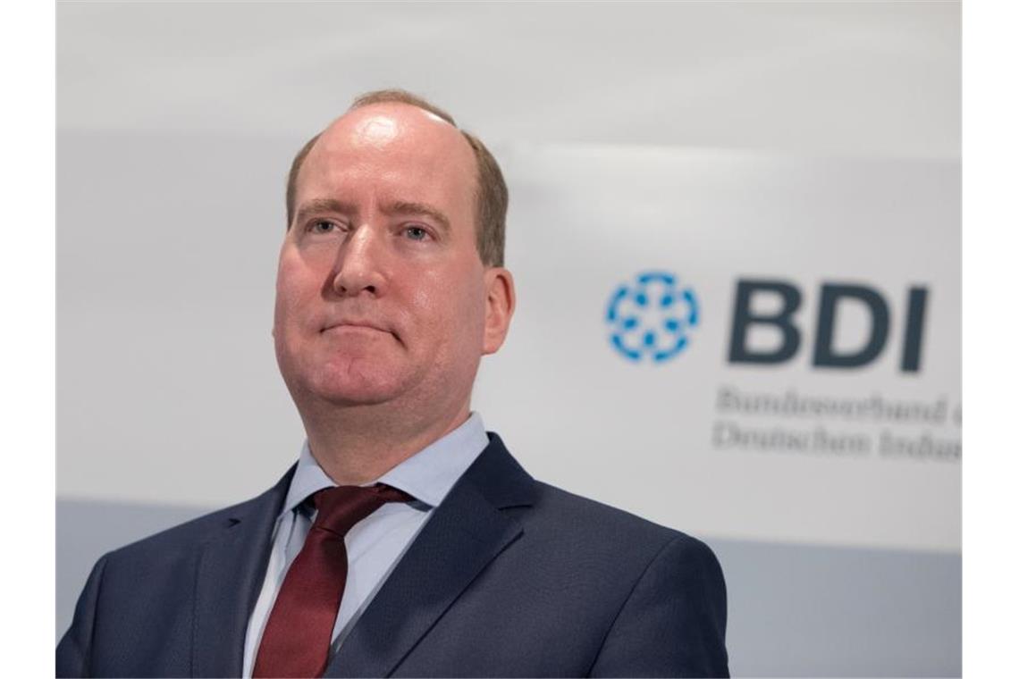 Industrie kritisiert Bundes-Einstieg bei Curevac Joachim Lang, BDI-Hauptgeschäftsführer. Foto: Jörg Carstensen/dpa/Archivbild