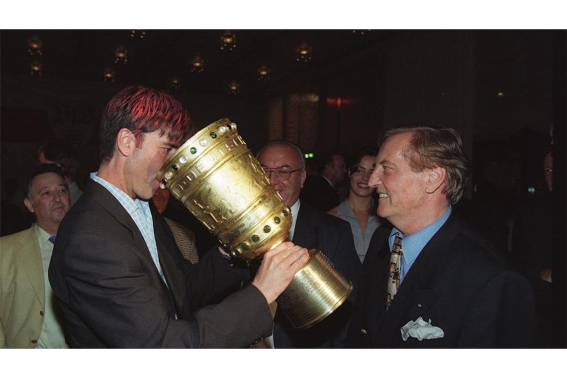 Joachim Löw war inklusive seiner ersten Wochen als Interimscoach 647 Tage lang für das Profiteam des VfB verantwortlich. 1997 holte er mit dem Team den DFB-Pokal.