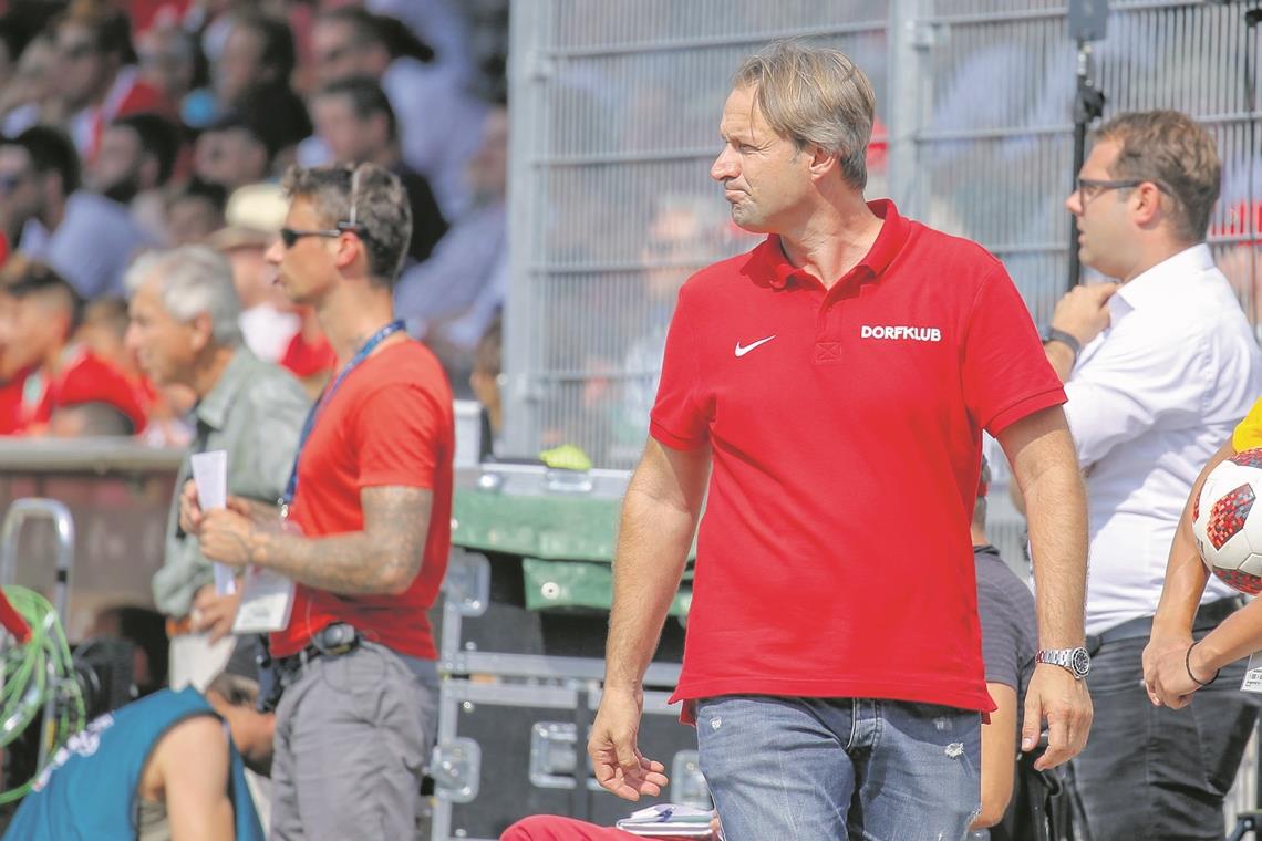 Joannis Koukoutrigas hat mit der SG eine knifflige Saison überstanden. Diesmal soll der Ligaverbleib früher klargemacht werden.