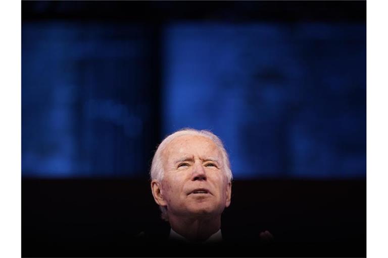 Joe Biden bei einer Veranstaltung. Foto: Andrew Harnik/AP/dpa/Archivbild