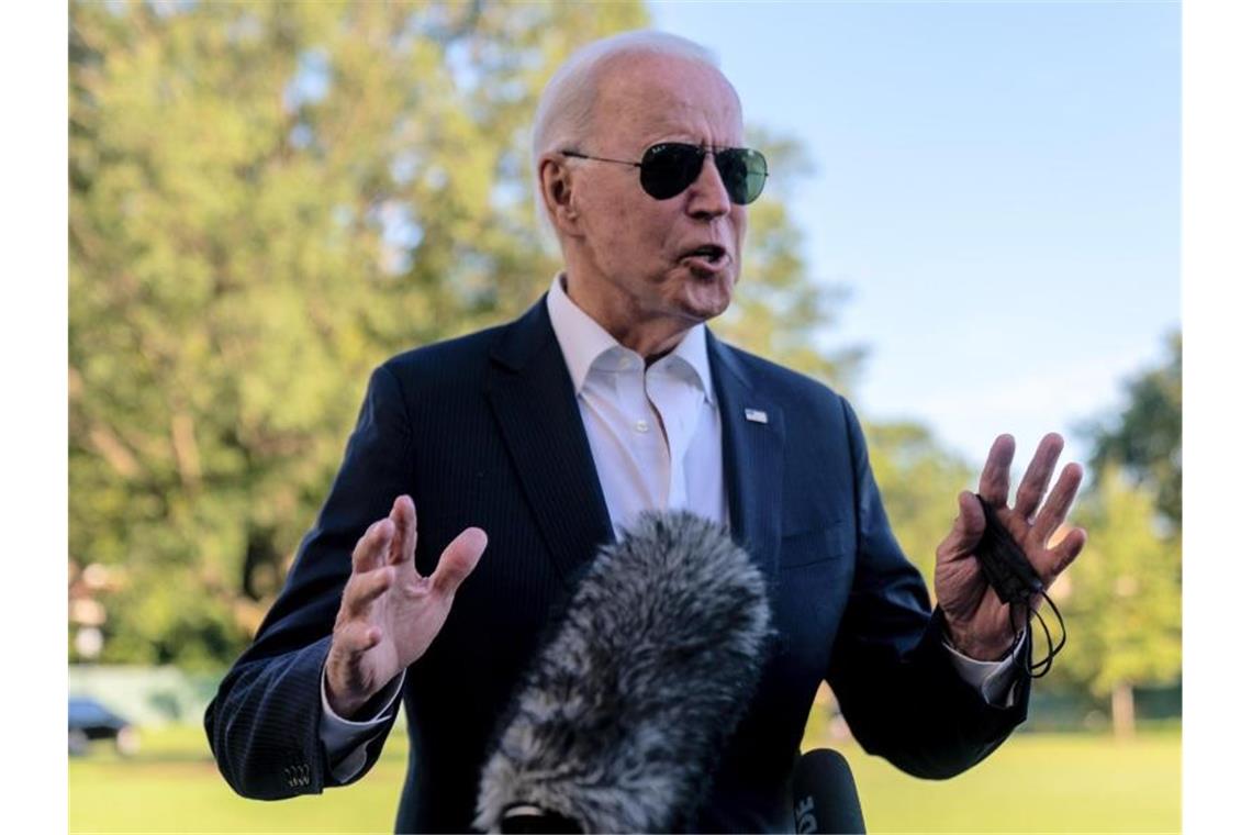 Joe Biden hat in einer ersten Reaktion auf die deutschen Wahlergebnisse der SPD spontan eine große Verlässlichkeit zugesprochen. Foto: Andrew Harnik/AP/dpa