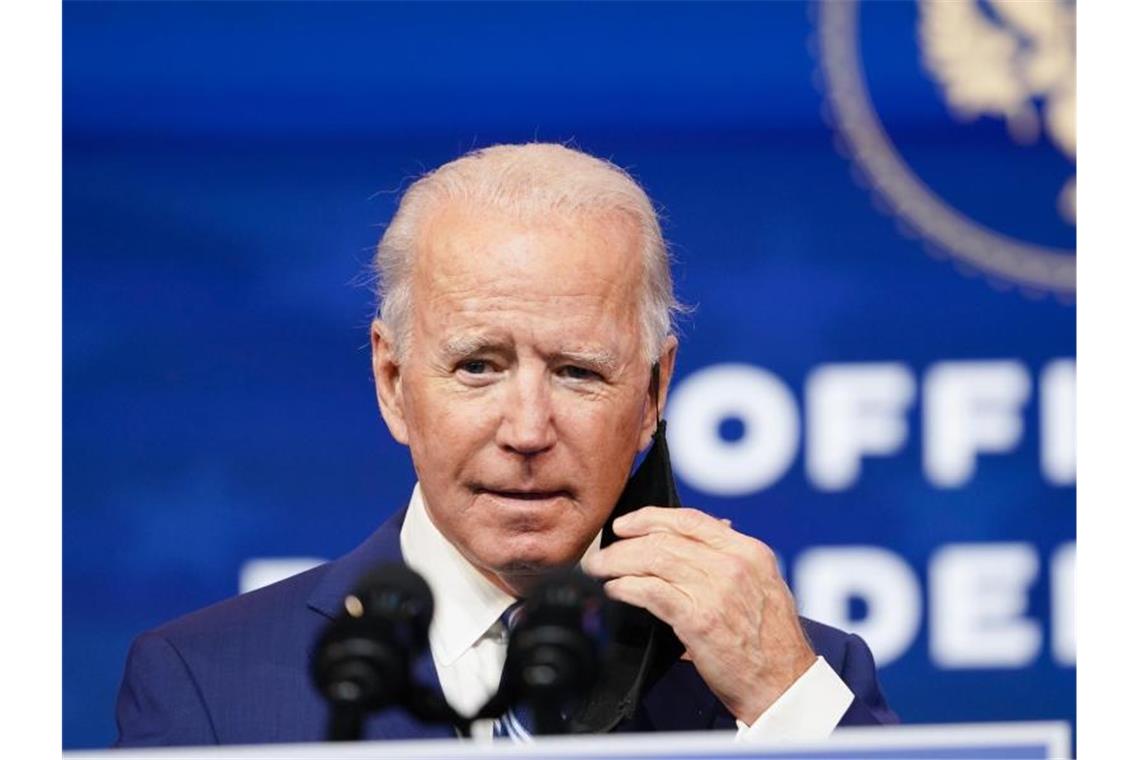 Joe Biden hat versprochen, den Kurs der USA auf internationalem Gebiet wieder zu ändern. Foto: Susan Walsh/AP/dpa
