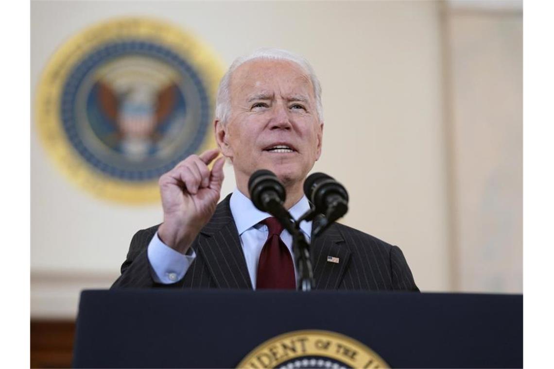 Joe Biden hatte bereits im Wahlkampf deutlich gemacht, dass er das Verhältnis zu Saudi-Arabien neu ausrichten werde. Foto: Evan Vucci/AP/dpa