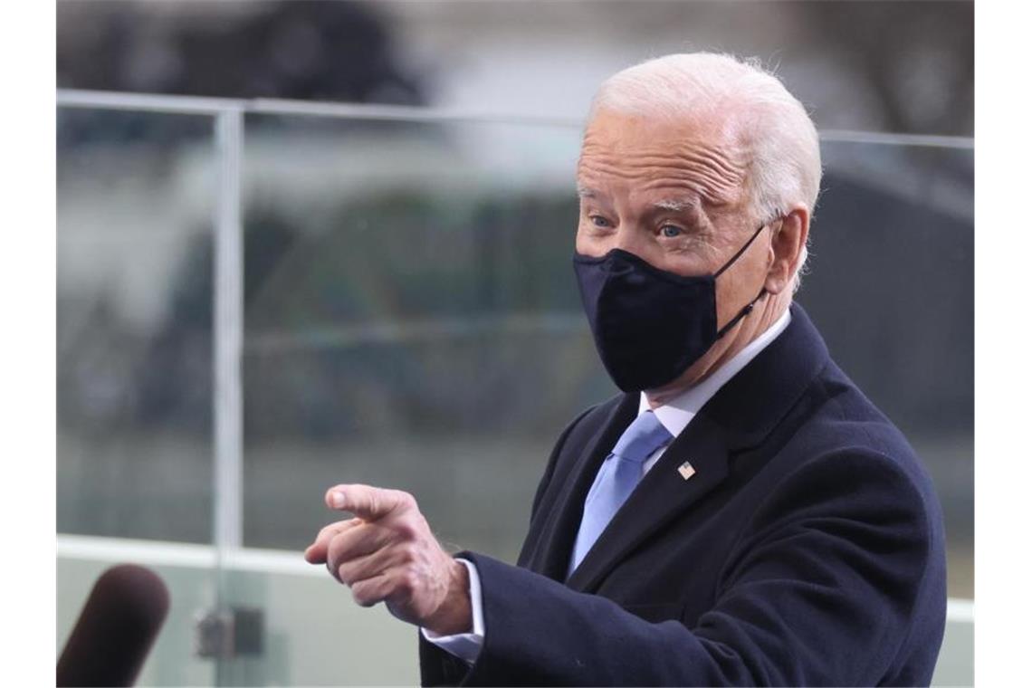 Biden ist neuer US-Präsident und will das Land wieder einen Joe Biden ist neuer Präsident der USA. Foto: Jonathan Ernst/Pool Reuters/AP/dpa