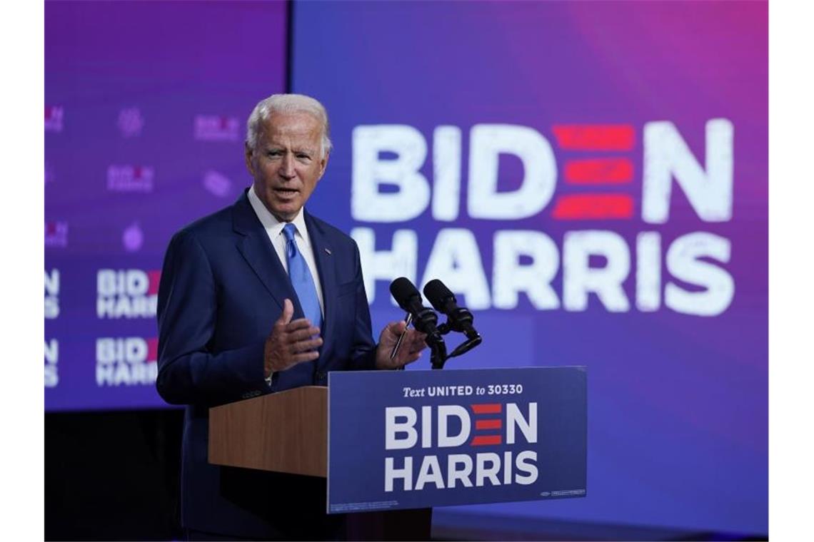 Joe Biden will ebenfalls nach Wisconsin reisen. Foto: Carolyn Kaster/AP/dpa