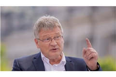 Jörg Meuthen bei einem Interview. (Archivbild)