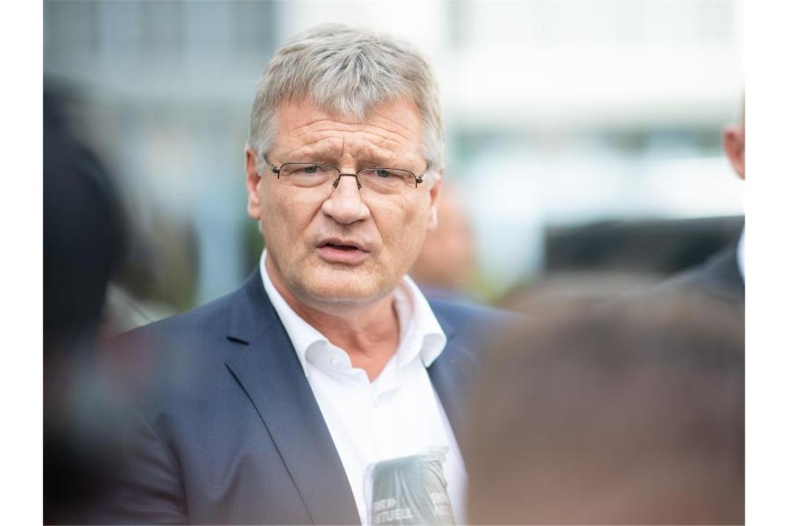 Jörg Meuthen, Bundessprecher der AfD und Abgeordneter im Europaparlament. Foto: Sebastian Gollnow/dpa/Archiv