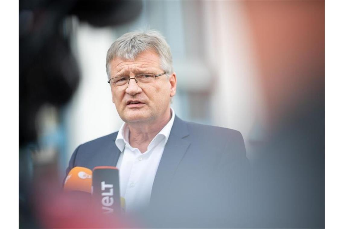 Meuthen: Kalbitz darf nicht Fraktionschef bleiben Jörg Meuthen ist Bundessprecher der AfD und hat den Kalbitz-Ausschluss forciert. Foto: Sebastian Gollnow/dpa