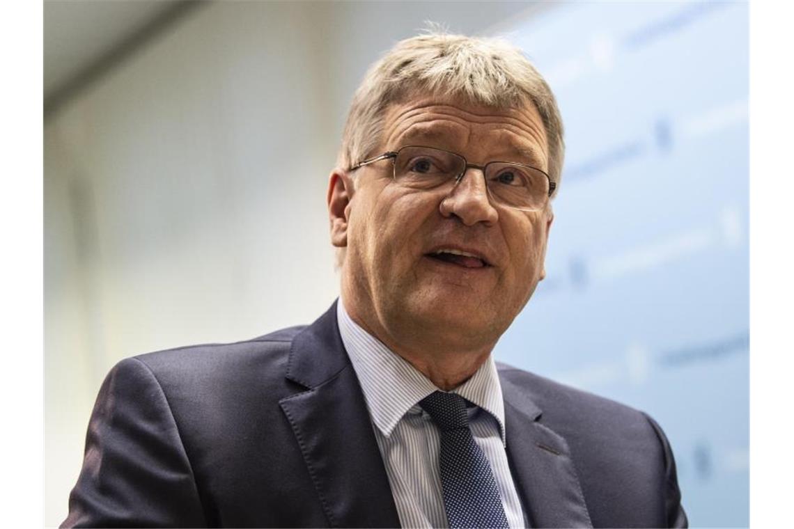 Jörg Meuthen, Vorsitzender der AfD-Bundestagsfraktion. Foto: Paul Zinken/dpa/Archivbild