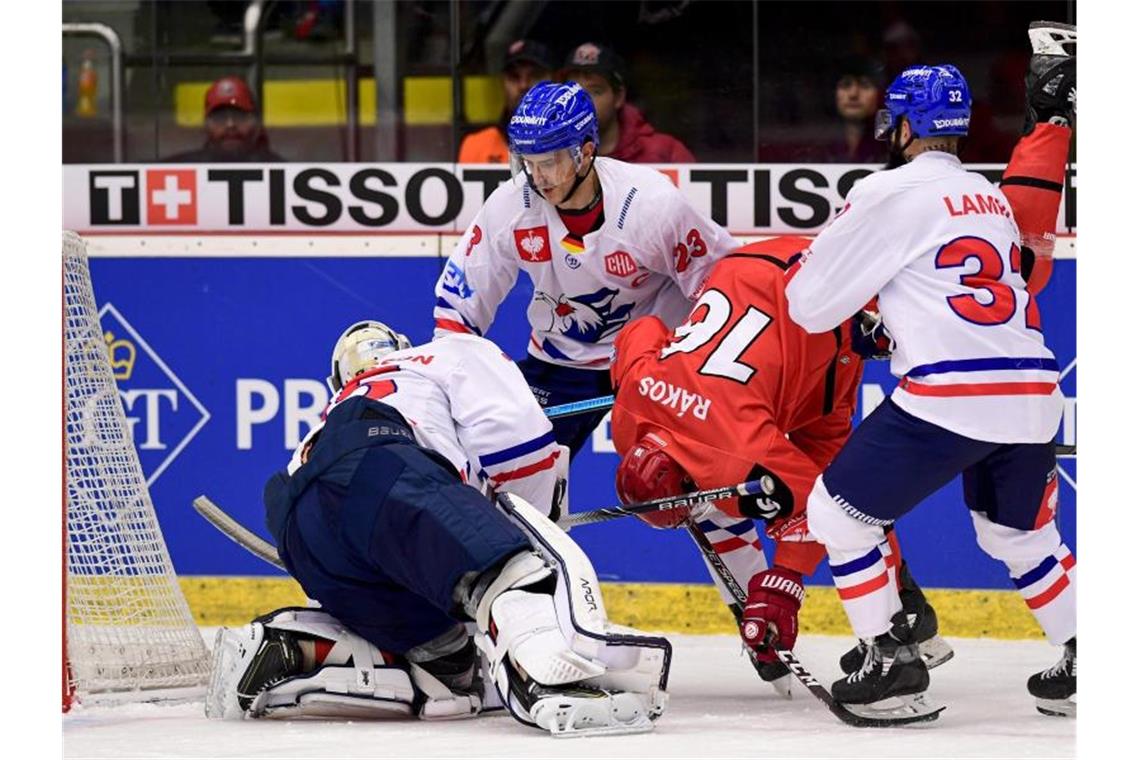 Adler Mannheim unterliegen in der Königsklasse in Tschechien