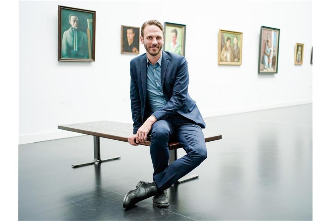Mannheimer Kunsthallen-Chef begrüßt erste Besucher Johan Holten, Direktor der Kunsthalle Mannheim. Foto: Uwe Anspach/dpa/Archivbild