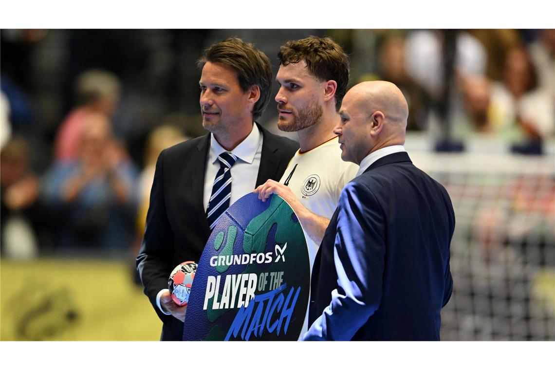 Johannes Golla lieferte zum EM-Auftakt eine überragende Leistung ab.