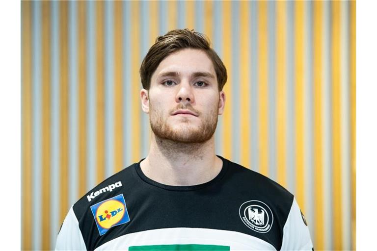Johannes Golla soll die Abwehr der deutschen Handballer verstärken. Foto: Andreas Arnold/dpa
