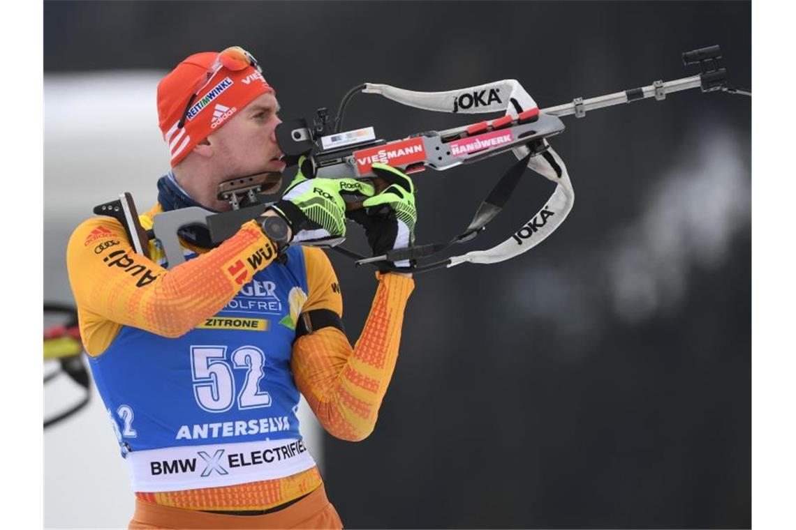 Johannes Kühn ist beim Weltcup-Sprint in Nove Mesto als bester Deutscher auf Rang elf gelaufen. Foto: Hendrik Schmidt/dpa