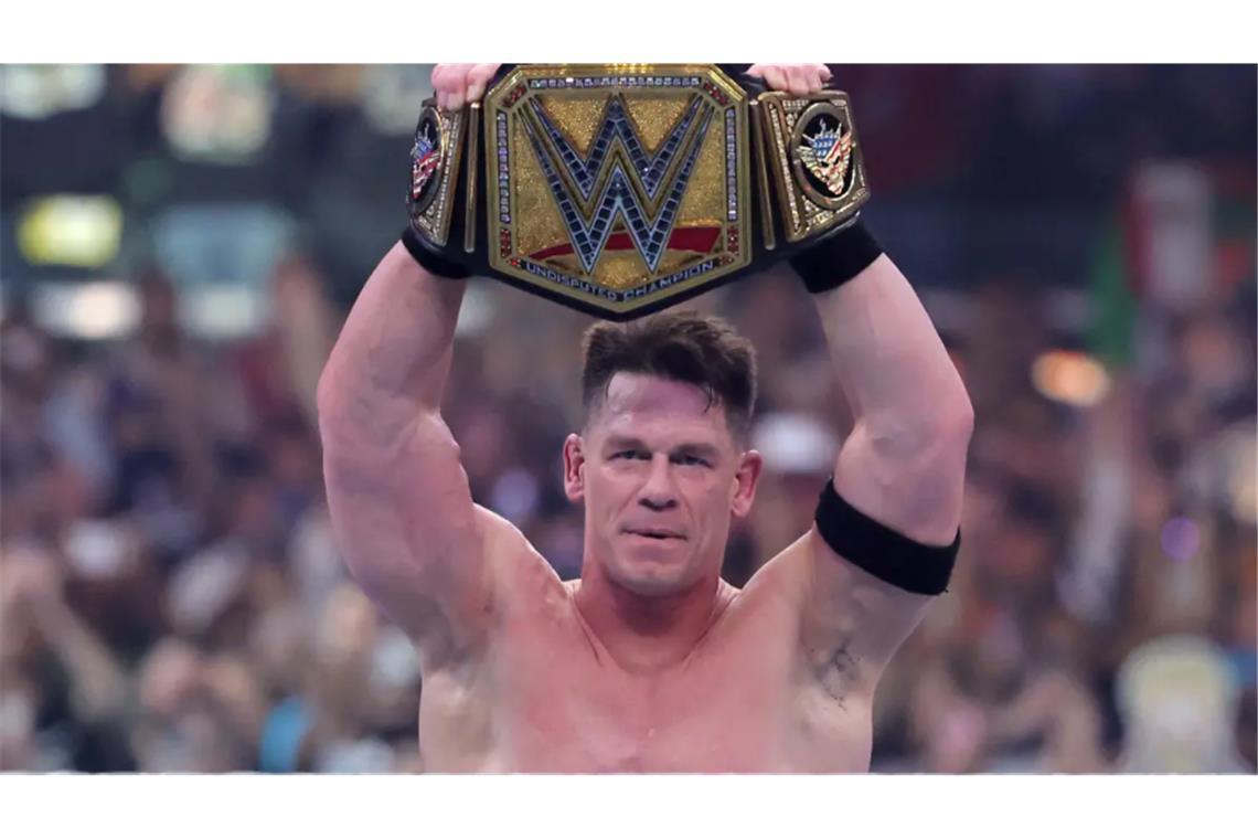 John Cena hat am Samstag seinen letzten Auftritt im Ring.