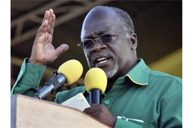 John Magufuli, der 2015 an die Macht kam, polarisierte in Tansania. Foto: Khalfan Said/AP/dpa/Archiv