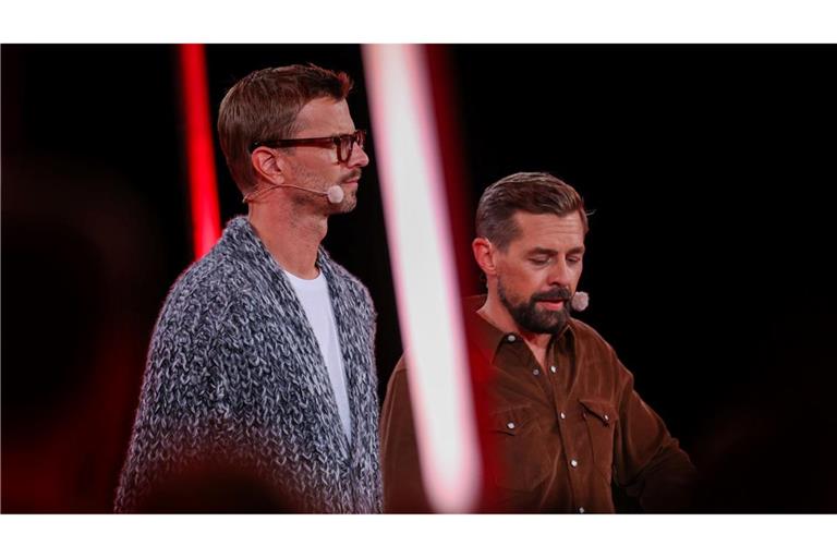 Joko Winterscheidt und Klaas Heufer-Umlauf sendeten am Samstagabend live aus Duisburg.