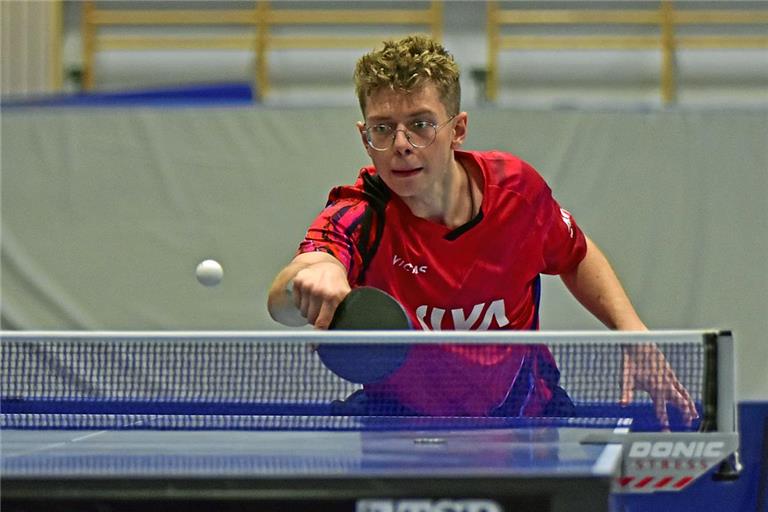 Jonah Senge hat den entscheidenden Punkt für den TSV geholt. Archivfoto: Tobias Sellmaier