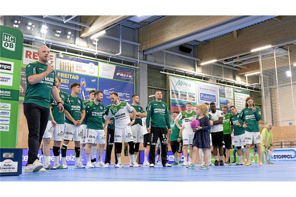 Jonas Frank // Handball, Aufstiegsrunde Männer HC Oppenweiler/Backnang vs HC Ein...