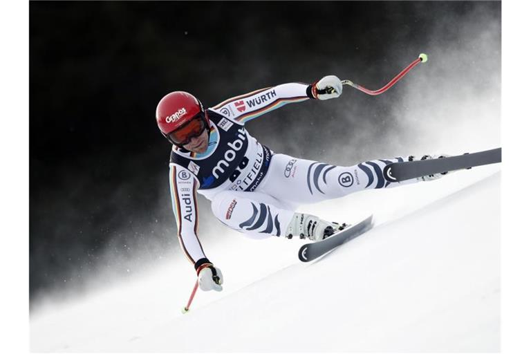 Josef Ferstl wurde in Kvitfjell Abfahrts-Zehnter. Foto: Gabriele Facciotti/AP/dpa