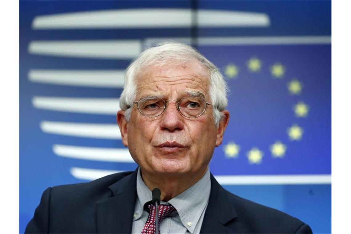 Josep Borrell will weiter versuchen, die Spannungen mit der Türkei über Verhandlungen zu reduzieren. Foto: Francois Lenoir/Reuters Pool/AP/dpa