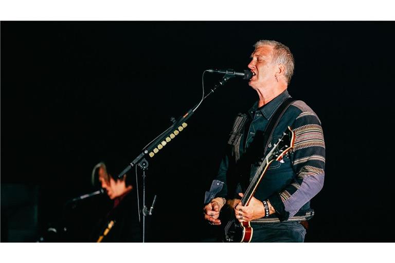 Josh Homme am Sonntagabend in der Schleyerhalle