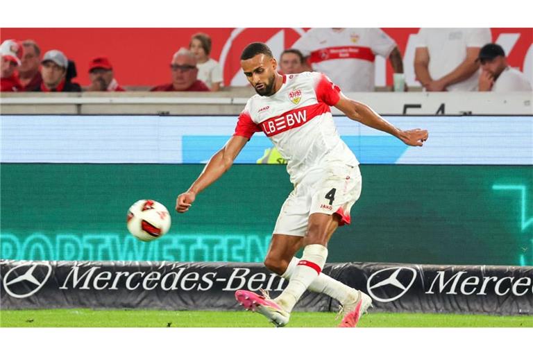 Josha Vagnoman steht dem VfB gegen Borussia Mönchengladbach nicht zur Verfügung.