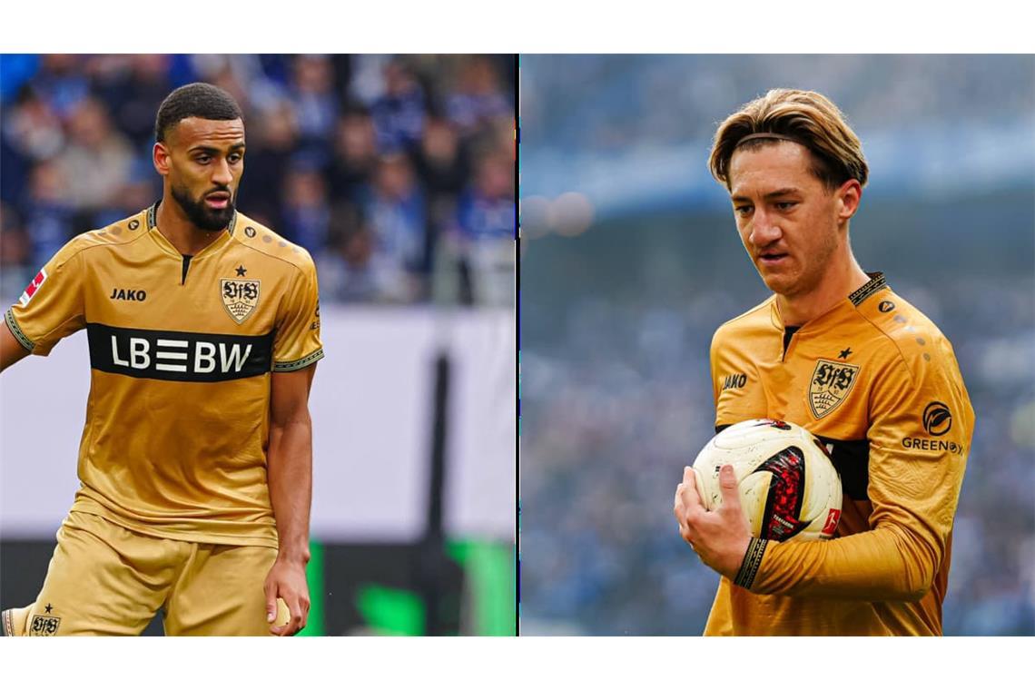 Josha Vagnoman und Angelo Stiller feierten je ein Jubiläum gegen den HSV