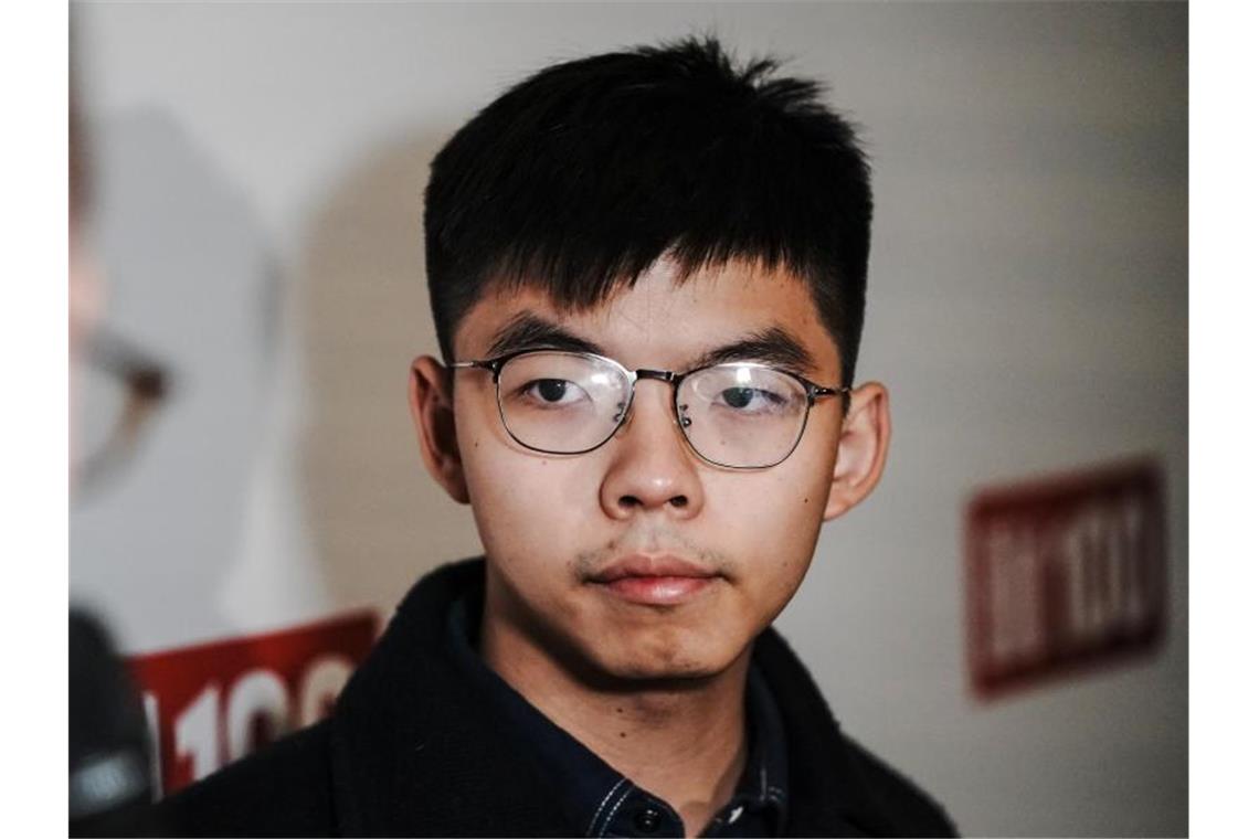 China protestiert gegen Maas-Treffen mit Joshua Wong Joshua Wong, Demokratie-Aktivist der Proteste in Hongkong, zu Besuch in Berlin. Foto: Michael Kappeler