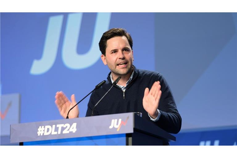 JU-Chef Johannes Winkel kritisiert die Haushaltspläne von Schwarz-Rot. (Archivfoto)