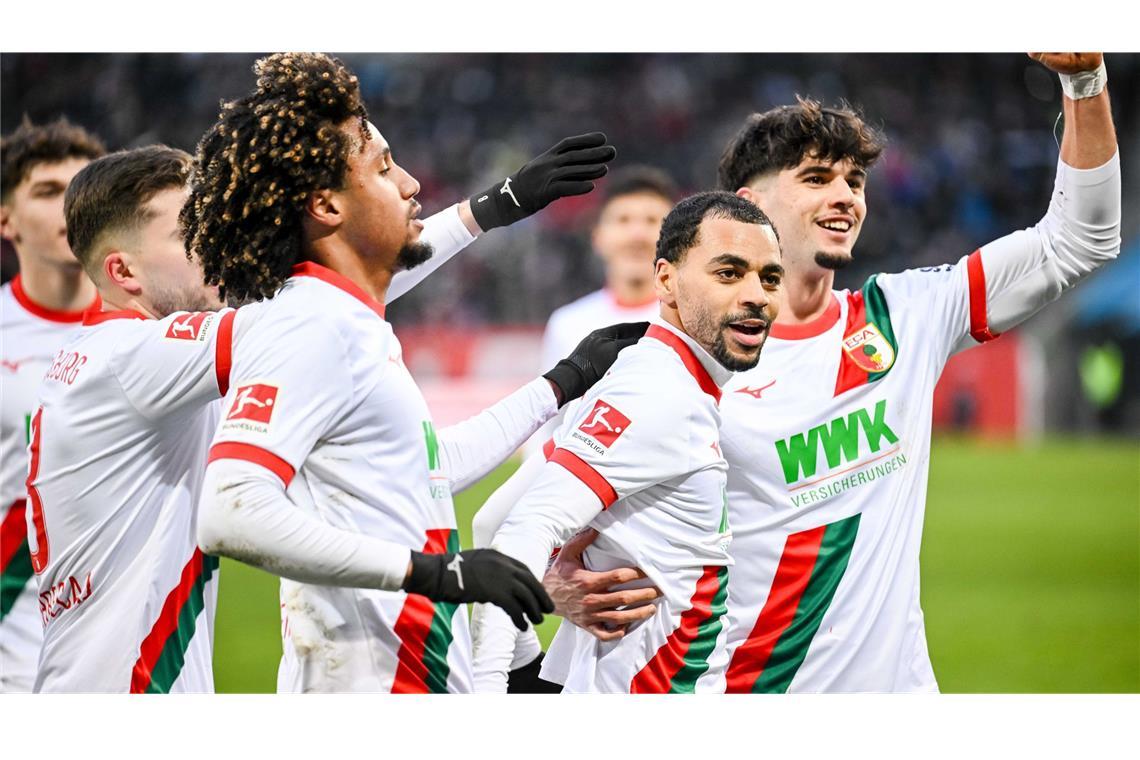 Jubel beim FC Augsburg