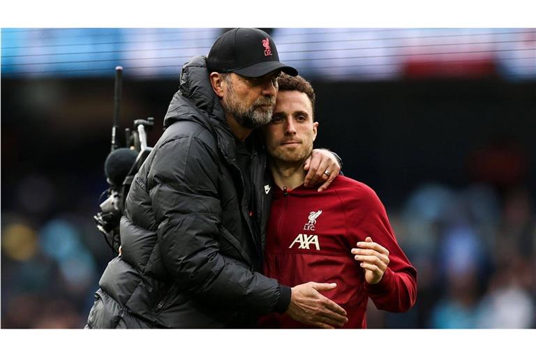 Jürgen Klopp hat mit großer Trauer  auf den tragischen Unfalltod seines früheren Liverpooler Schützlings Diogo Jota reagiert.