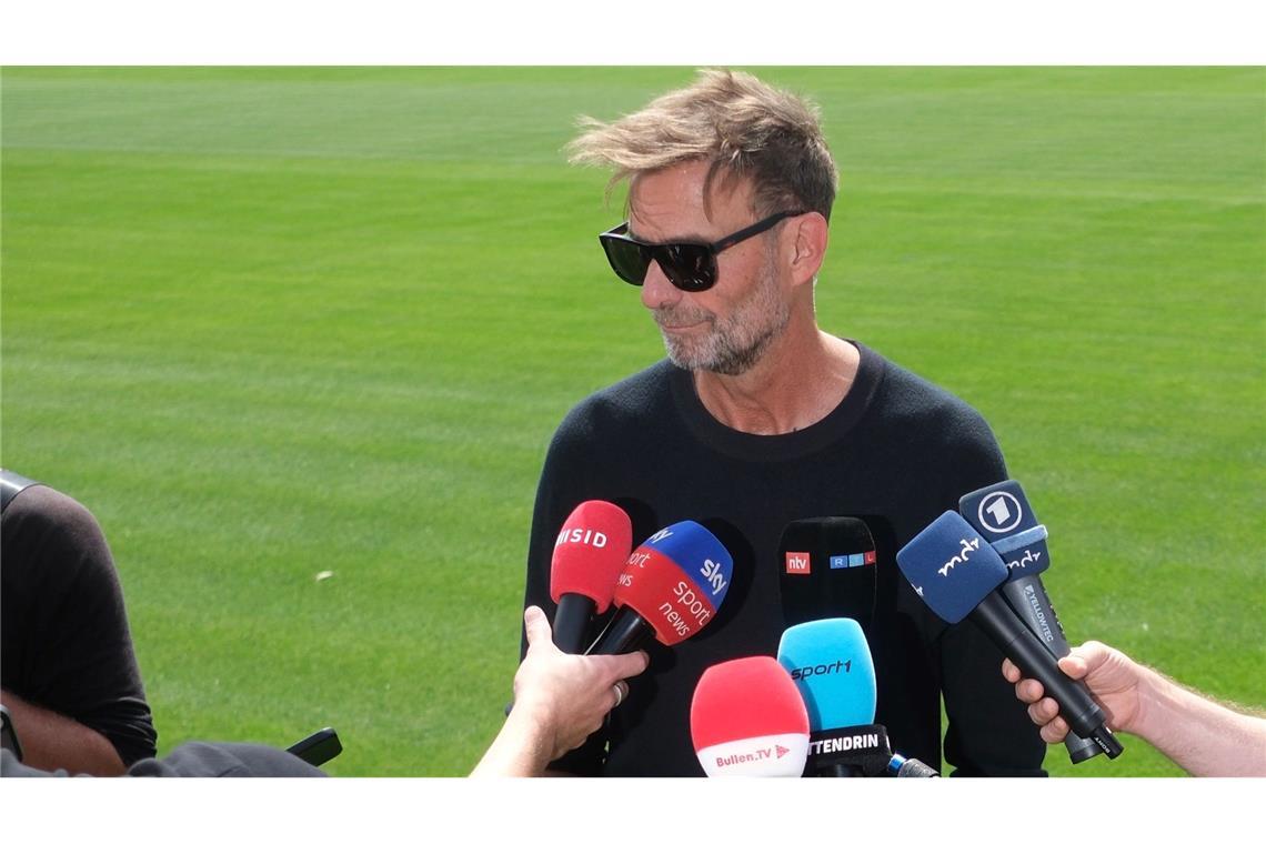 Jürgen Klopp ist von dem Vorschlag wenig begeistert.