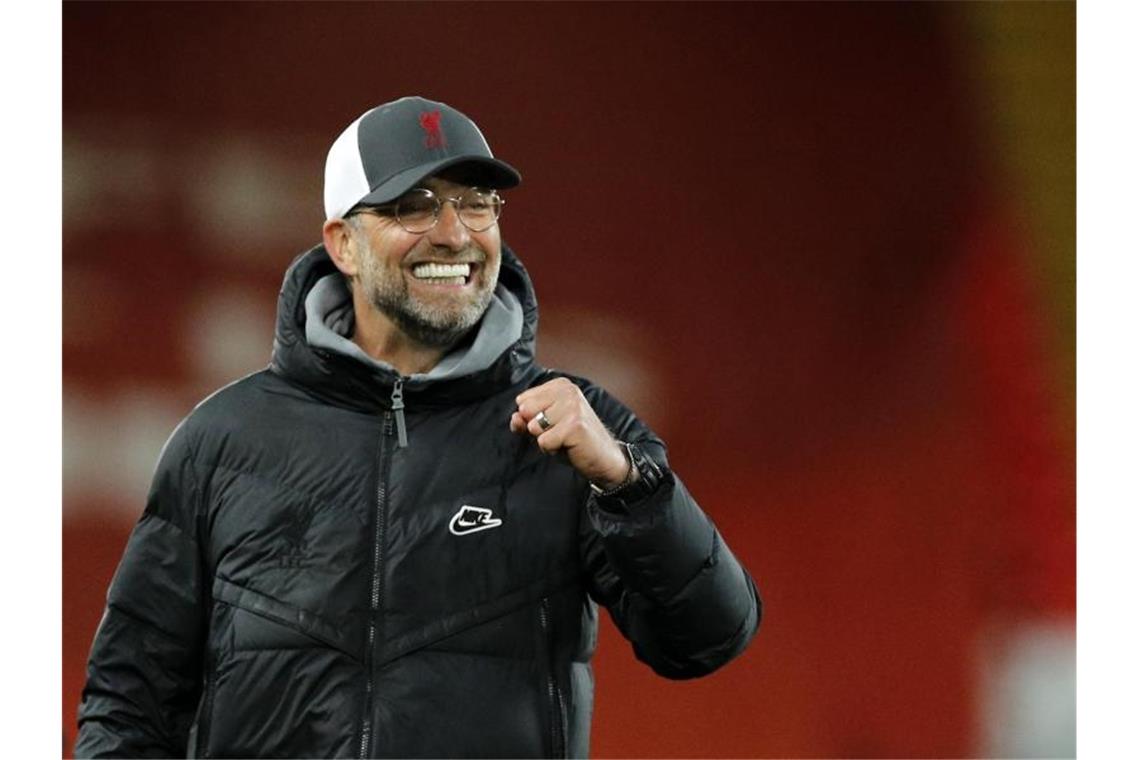 Tuchel vertagt Guardiolas Meistertitel - Klopp hofft Jürgen Klopp will mit dem FC Liverpool wieder in die Champions League. Foto: Phil Noble/Pool Reuters/AP/dpa