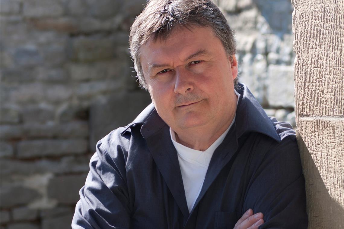 Jürgen Seibold ist seit 2011 oder 2012 jedes Jahr auf der Buchmesse. Foto: Stefanie de Buhr