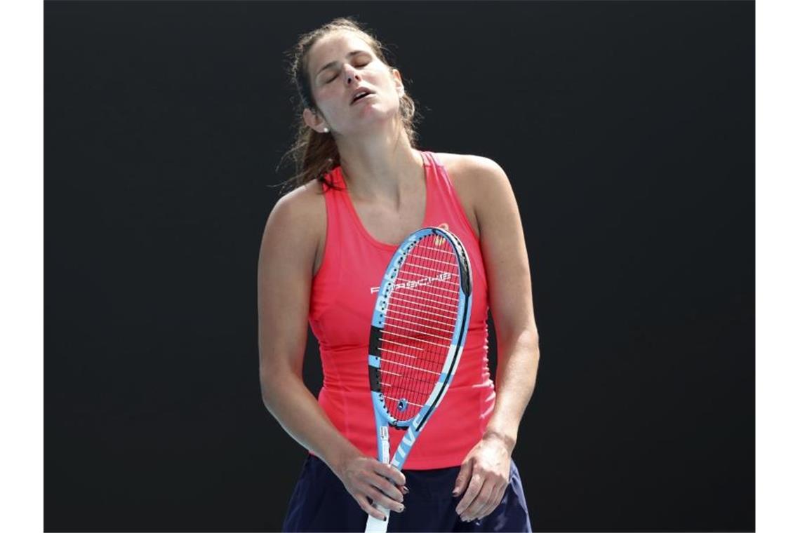 Julia Görges ist bei den Australian Open in der dritte Runde ausgeschieden. Foto: Dita Alangkara/AP/dpa